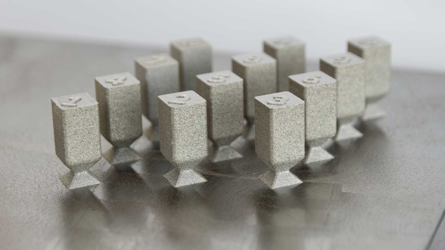 A Jabil test bed with cubes