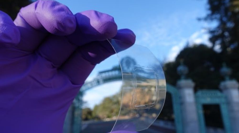 The atomically thin, transparent monolayer semiconductor