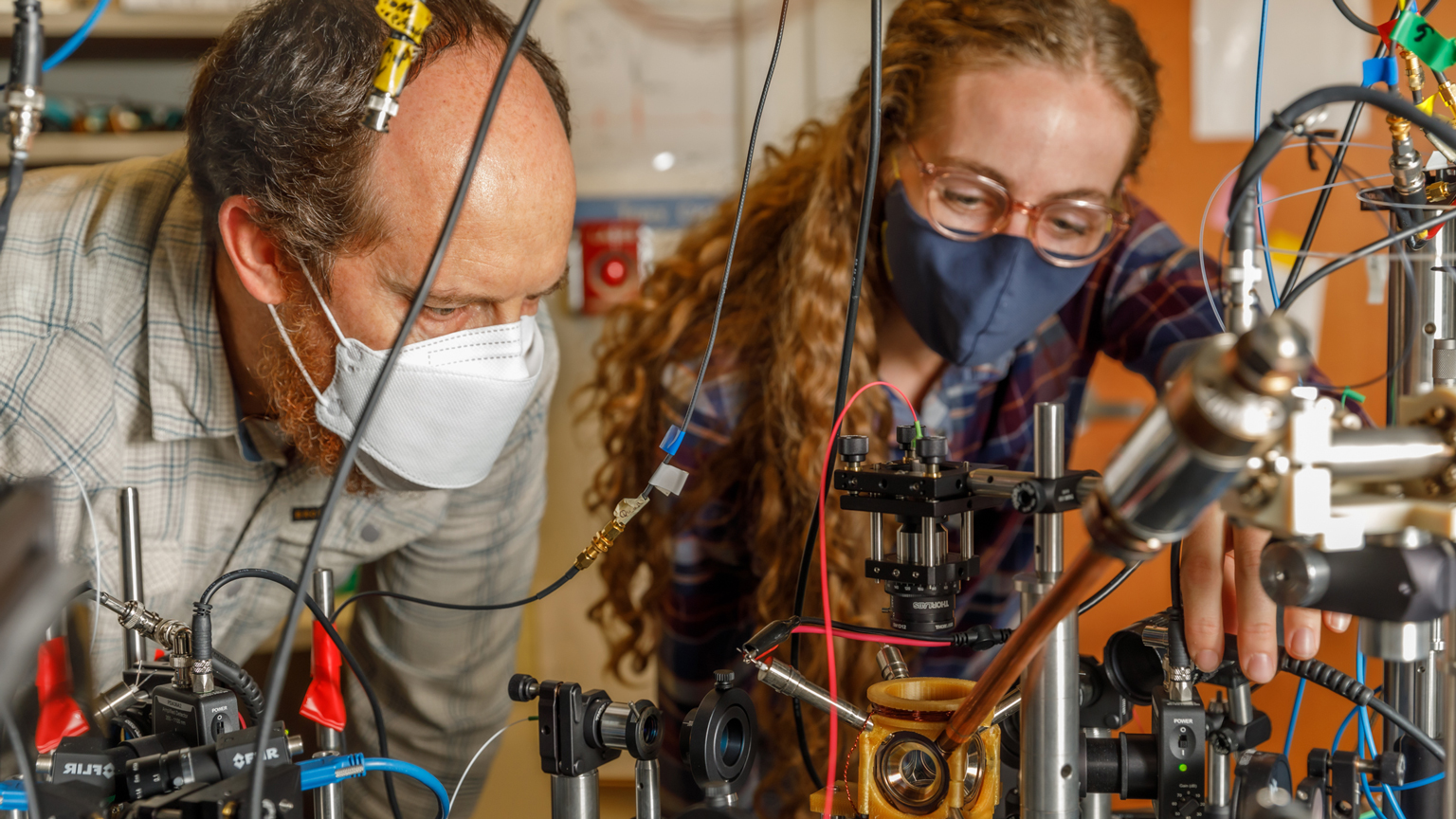 Peter Schwindt and Bethany Little