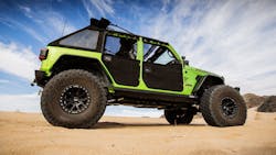 Colorado-based Bestop, which was the first to innovate the Jeep soft top nearly 70 years ago, uses bushings, bearings and washers from igus. Colorado-based Bestop, which was the first to innovate the Jeep soft top nearly 70 years ago, uses bushings, bearings and washers from igus.