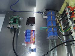 AutomationDirect wiring products and other components, like terminal blocks and DIN rail, made it easy to fabricate the electrical systems. AutomationDirect wiring products and other components, like terminal blocks and DIN rail, made it easy to fabricate the electrical systems.