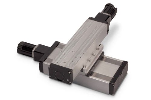 For two-axis motion, actuators can be mounted carrier-to-carrier without additional mounting plates.