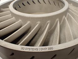Consolidating multiple part assemblies into a single part increases manufacturing yield and component reliability, while the integration of highly efficient cooling channels improves thermal performance.