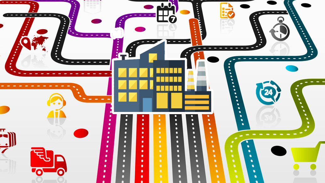 Artist's representation of the IIoT