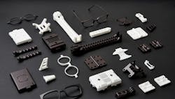 The variety of both designs and material properties have been expanded through the use of 3D printing. The variety of both designs and material properties have been expanded through the use of 3D printing.