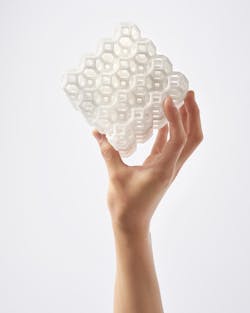 Additive manufacturing creates the opportunity to design geometries that would be impossible to manufacture in traditional ways. Additive manufacturing creates the opportunity to design geometries that would be impossible to manufacture in traditional ways.