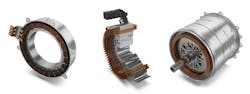 Electric motors from Schaeffler for hybrid modules, hybrid transmissions and all-electric axle drives. Electric motors from Schaeffler for hybrid modules, hybrid transmissions and all-electric axle drives.