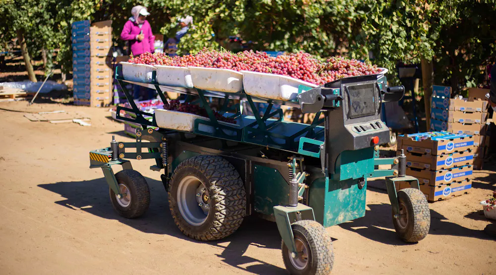 Auto Grape Picker Grape Harvesting is Ripe for Improvement | Machine Design