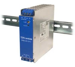 TDK-Lambda&rsquo;s DRB120-480 Series 120&ndash;480W single-output DIN rail mount power supplies are ideal for use in industrial automation, test and semiconductor fabrication applications.