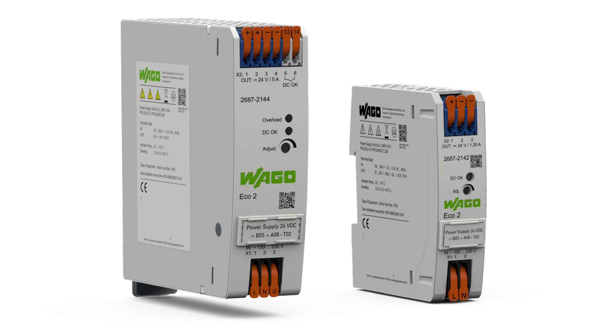 WAGO ECO 2 power supplies
