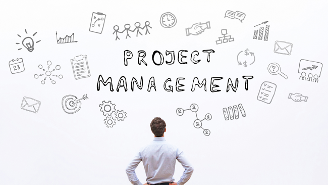 Artist's represetation of project management
