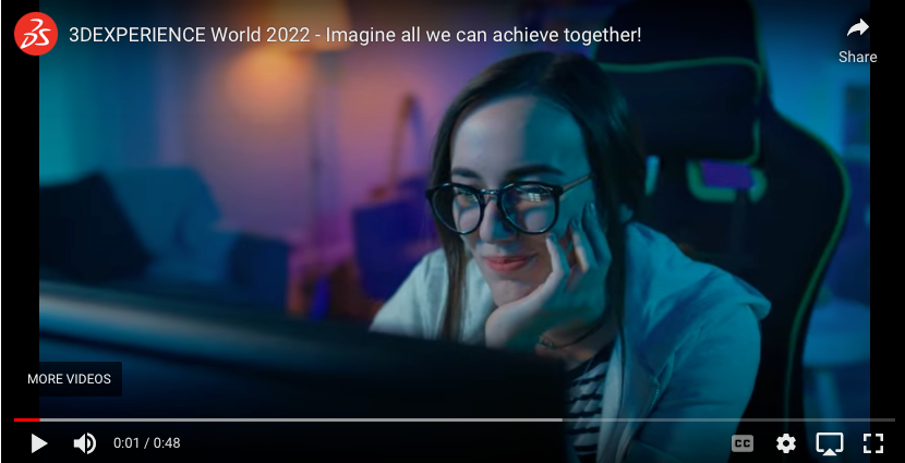 3D Experience World 2022 screenshot