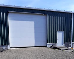 Specific requirements to upgrade a garage door system were met by automating the door with a PLC, HMI and VFD. Specific requirements to upgrade a garage door system were met by automating the door with a PLC, HMI and VFD.