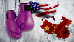 U.S. and China boxing U.S. and China boxing