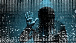 Artist's rendition of a cyber criminal Artist's rendition of a cyber criminal