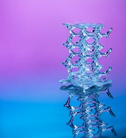 Researchers at Lawrence Livermore National Laboratory and the University of California, Berkeley demonstrated the ability to 3D print microscopic objects in silica glass using volumetric additive manufacturing (VAM). Researchers at Lawrence Livermore National Laboratory and the University of California, Berkeley demonstrated the ability to 3D print microscopic objects in silica glass using volumetric additive manufacturing (VAM).