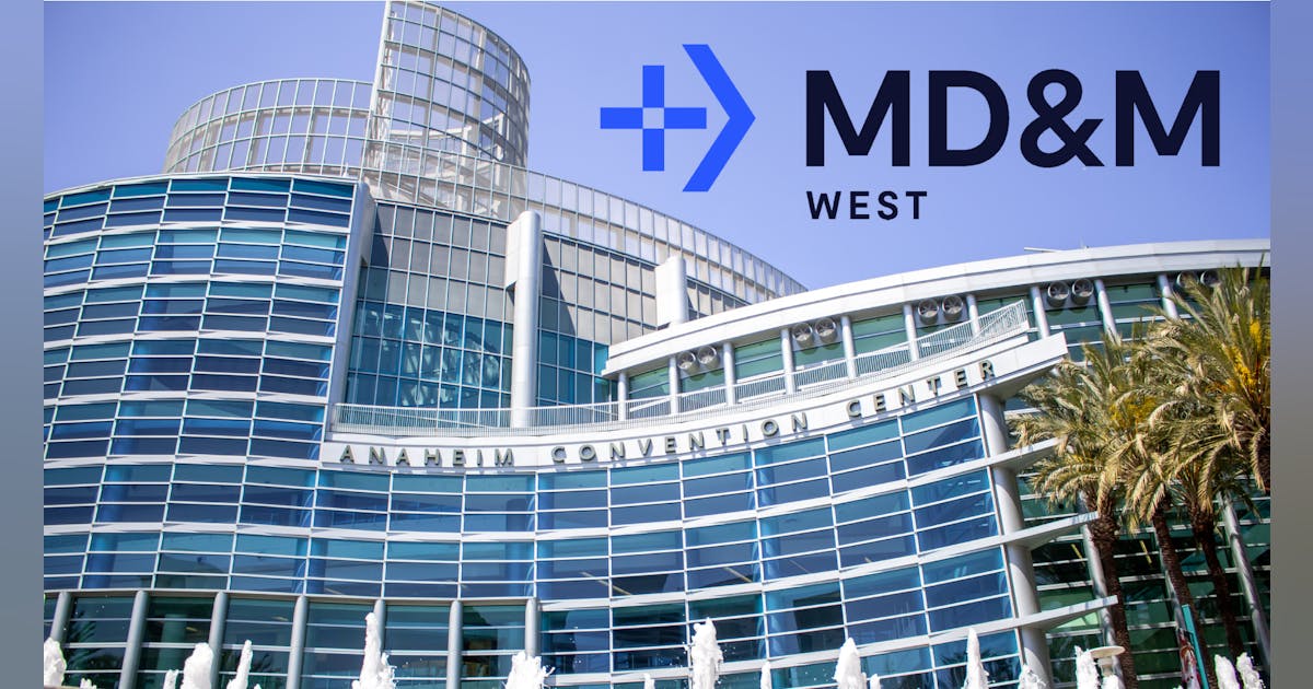 MD&M West Returns to Anaheim Machine Design