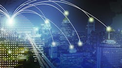 Wirelessly connected city Wirelessly connected city