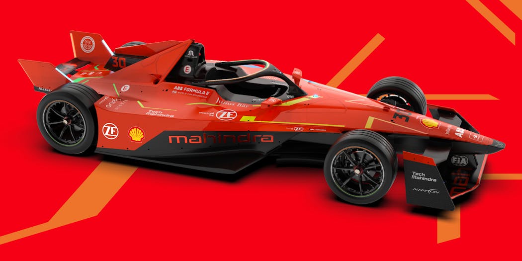 Here&rsquo;s the latest reincarnation of the GEN 111 Mahindra Formula E race car.