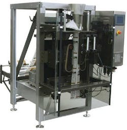 A packaging machine could fill and seal 160 15-lb packages per minute. It used linear metal bearings, but they scored the shafts and leaked grease. They were replaced with self-lubricating drylin R linear bearings. To date, the linear bushings have surpassed the 10-million-cycle mark on some of the company’s packaging machines with little to no noticeable wear. A packaging machine could fill and seal 160 15-lb packages per minute. It used linear metal bearings, but they scored the shafts and leaked grease. They were replaced with self-lubricating drylin R linear bearings. To date, the linear bushings have surpassed the 10-million-cycle mark on some of the company’s packaging machines with little to no noticeable wear.