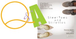 Q&A logo with Steel Toes and Stilettos cover
