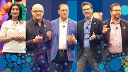 Cisco Live Speakers, Including Ceo And President Chuck Robbins (center) Cisco Live Speakers, Including Ceo And President Chuck Robbins (center)