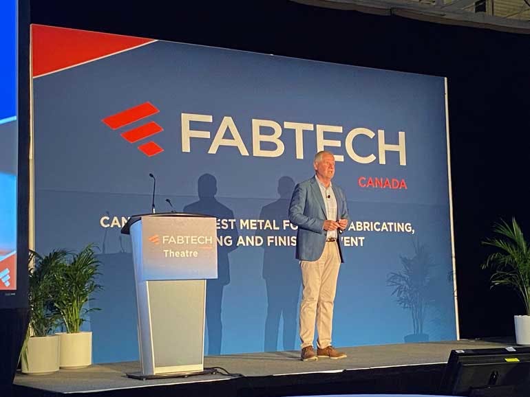Dr. Jason Myers, CEO of NGen (Next Generation Manufacturing Canada), highlights industry challenges and opportunities at FABTECH Canada 2022.