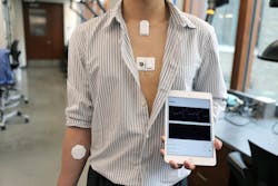 A smart, dissolving or transient pacemaker (on the left) is shown with complementary sensors. A smart, dissolving or transient pacemaker (on the left) is shown with complementary sensors.