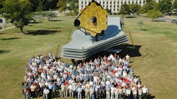 Full-scale model of the James Webb Space Telescope Full-scale model of the James Webb Space Telescope