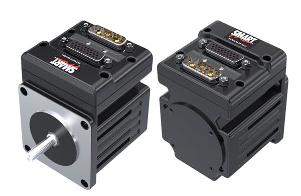 The fully integrated Class 6 D-style SmartMotor features Ethernet and multi-turn absolute encoder.