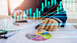 Artist's depiction of market trends