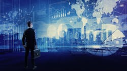 Man with briefcase Man with briefcase