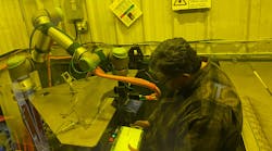 An operator at work An operator at work