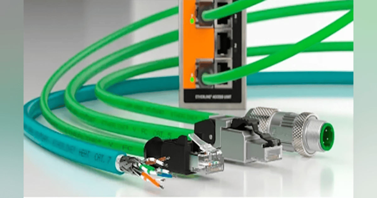 ETHERLINE® Industrial Ethernet Cables | Machine Design