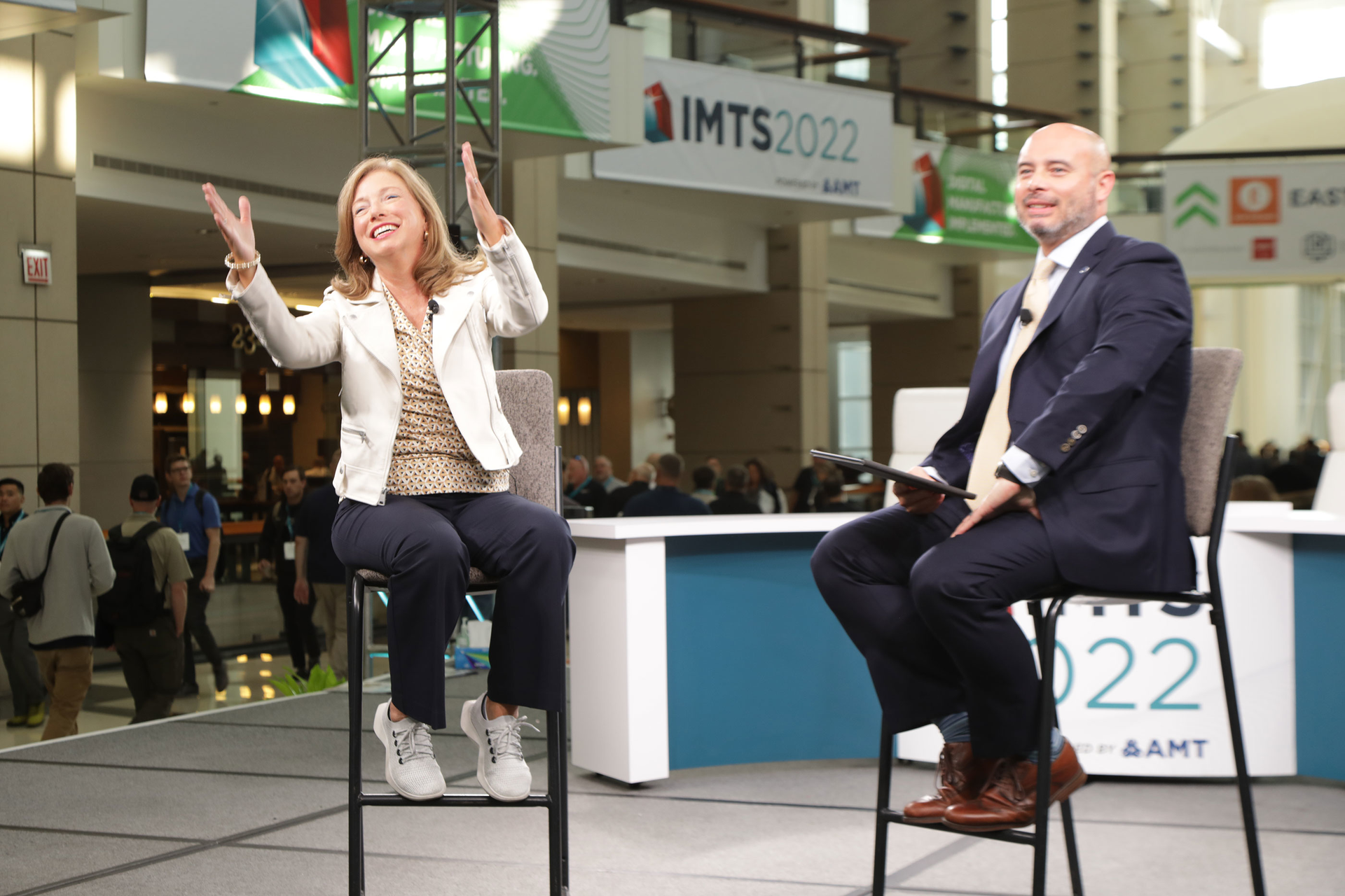 Barbara Humpton and Tim Shinbara