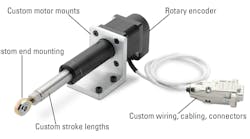 Thomson motorized lead screw actuator