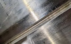 AWS certification test weld bold laser automation. AWS certification test weld bold laser automation.