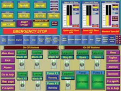 3. The team developed the AutomationDirect C-more HMI applications in house to provide the exact functionality required, including multi-language capability. 3. The team developed the AutomationDirect C-more HMI applications in house to provide the exact functionality required, including multi-language capability.