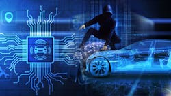 Artist's depiction of cybersecurity Artist's depiction of cybersecurity