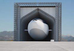 The H2 Clipper in dock The H2 Clipper in dock