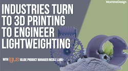 Industries Turn to 3D Printing to Engineer Lightweighting thumbnail