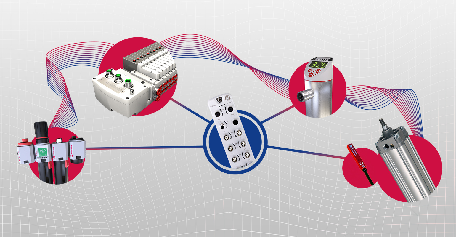 Connecting the Pneumatic Circuit to the Industrial of Things