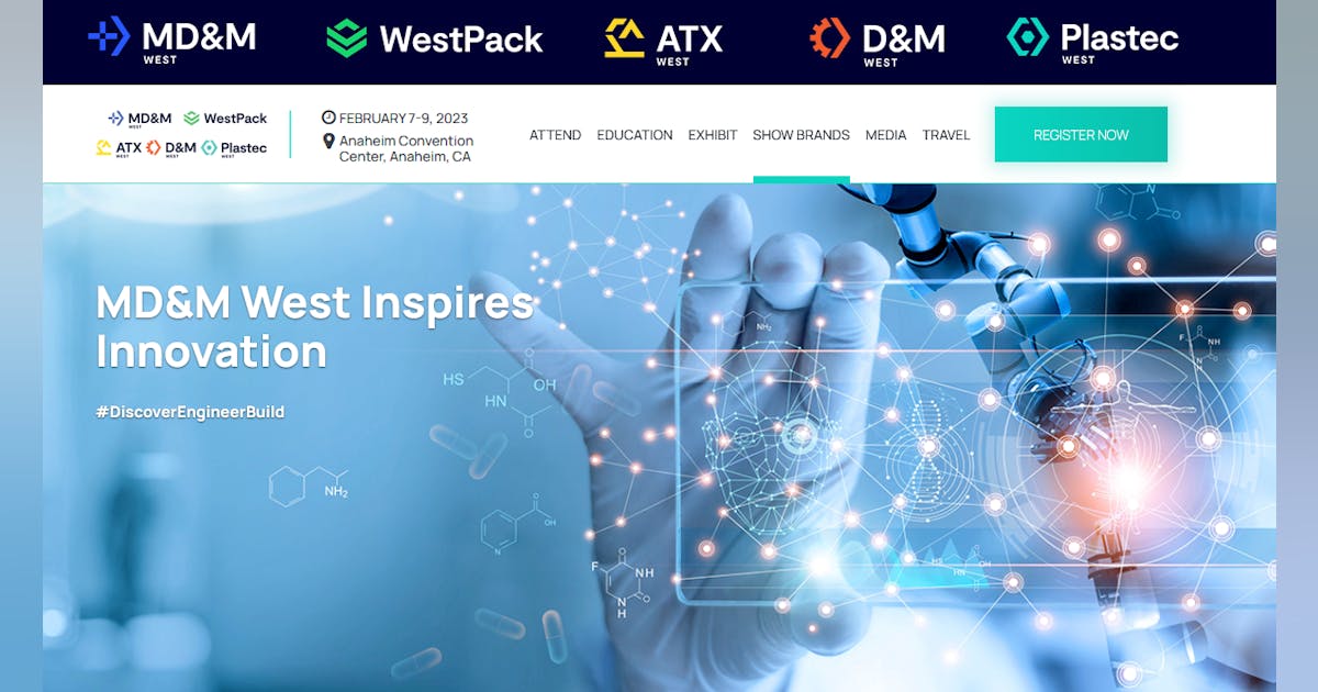 MD&M West 2023 Trade Fair is a Smart Event Machine Design MD&M West 2023 Trade Fair is a Smart Event Machine Design