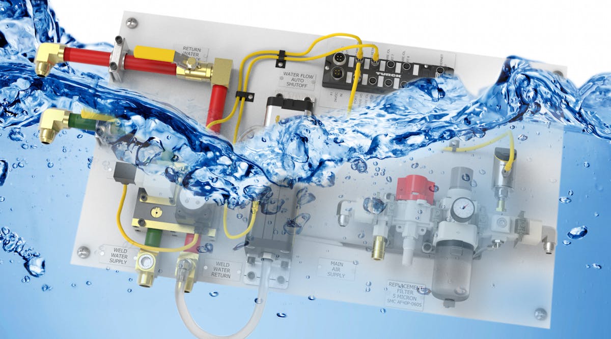 Weld water monitoring and control solution