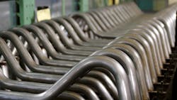 The key to running accurate, consistent metal tube bending is to correctly orient the weld seam at the outset. The key to running accurate, consistent metal tube bending is to correctly orient the weld seam at the outset.