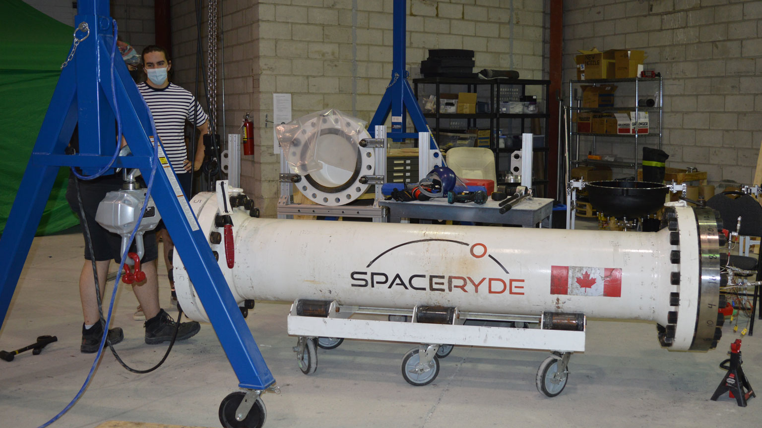 SpaceRyde&rsquo;s rocket system