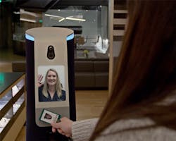 Cobalt security robots use AI and machine learning to monitor and detect anomalies in the work environment. Cobalt security robots use AI and machine learning to monitor and detect anomalies in the work environment.