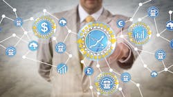 Artist's representation of cloud computing Artist's representation of cloud computing