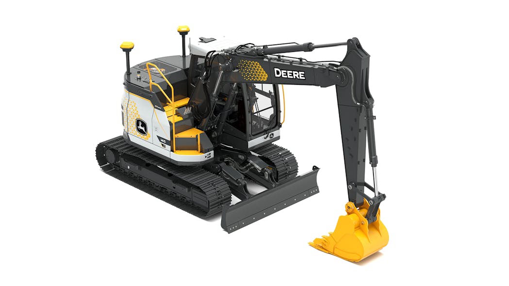 The new 145 X-Tier electric excavator is powered by battery technology from Kreisel Electric.
