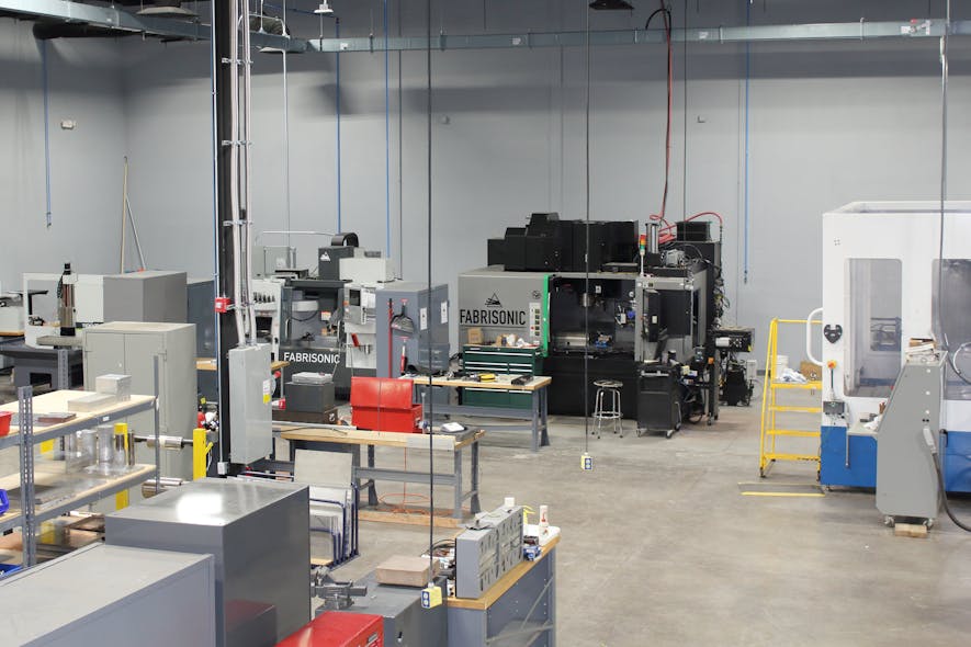 The new Fabrisonic facility.